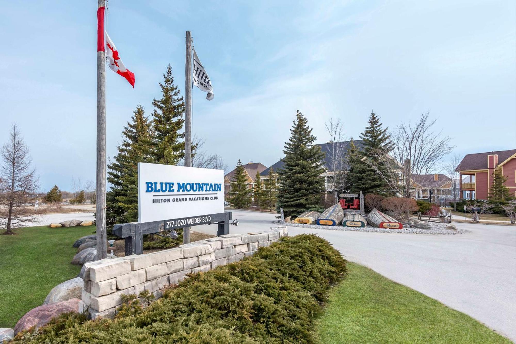 Hilton Grand Vacations Club Blue Mountain Canada Hotel Montanhas Azuis Exterior foto